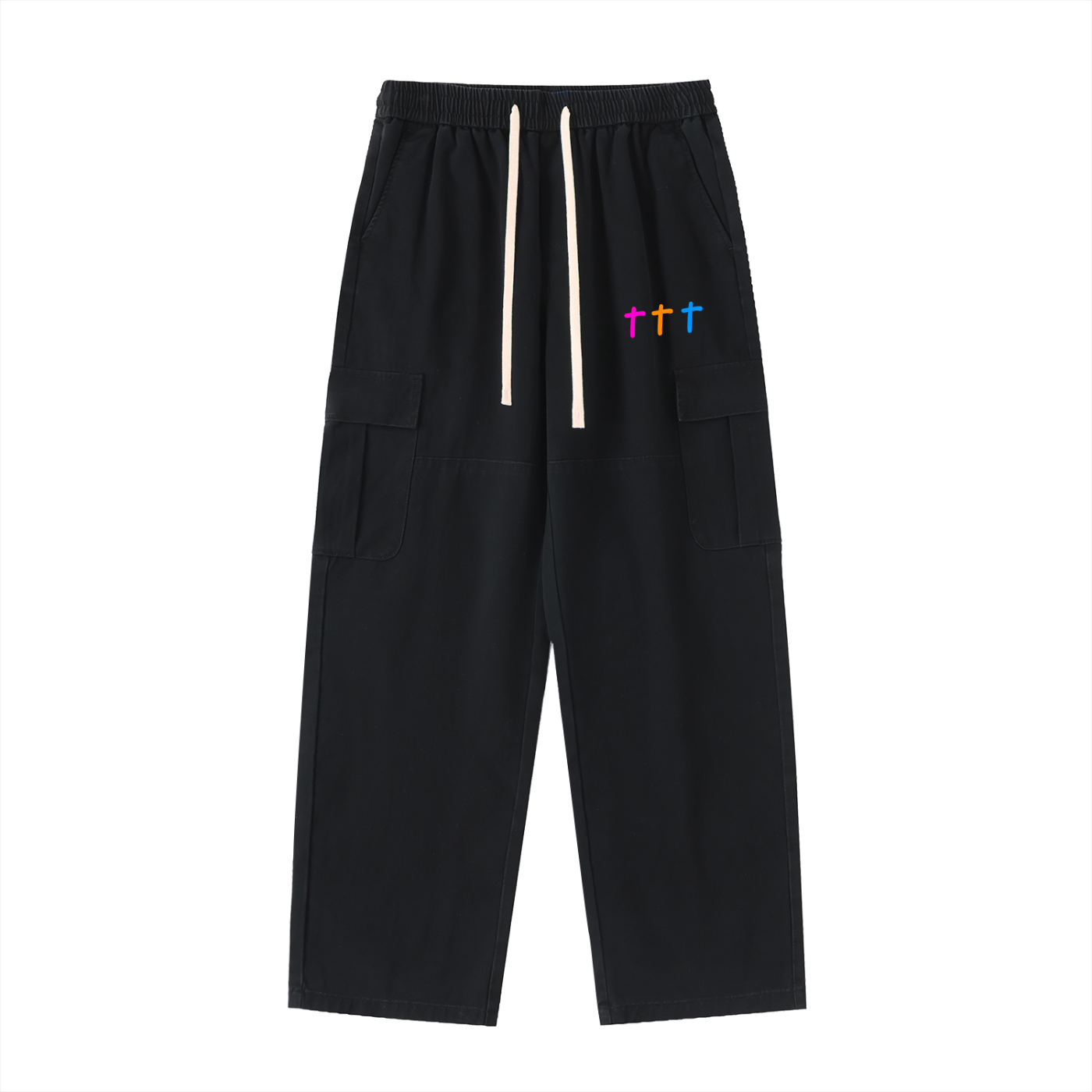 SAVED BY GRACE STRAIGHT LEG CARGO PANTS